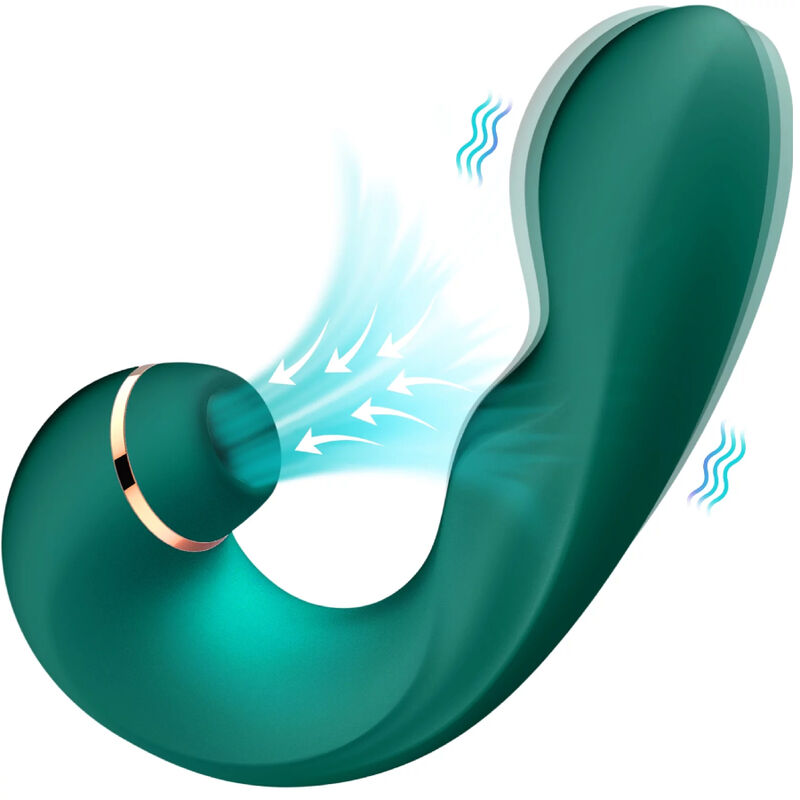 Vibrador com Sucção